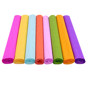 En gros <span class=keywords><strong>pas</strong></span> <span class=keywords><strong>cher</strong></span> partie décoration rouleau couleur crêpe papier - Product Image 4