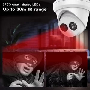กล้องวงจรปิด OEM 8MP IP แบบ POE ทรงกระบอก รองรับการตรวจจับมนุษย์และยานพาหนะ เสียงทางเดียว มีช่องใส่การ์ด SD ในตัว รองรับสูงสุด 512GB มาตรฐาน IP67 กล้อง IP แบบ PoE - Product Image 6
