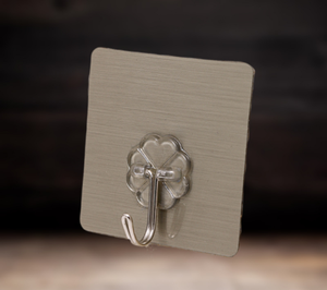 Strong Transparent <strong>Hook</strong>/ Adhesive Sticker Wall <strong>Hook</strong> Load-bearing Sucker <strong>Kitchen</strong> Traceless Sticker - Product Image 2