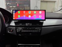 Radio mobil 14.9 "Android 13, pemutar DVD navigasi layar besar sistem NBT untuk BMW F30/F34/F35/F18/F10/E70/E71/E72 CIC