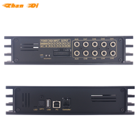 Nuevo Diseño, Amplificador DSP de Audio para Auto de 4 Canales, Clase AB, Bluetooth sin Pérdidas, Procesador de Crossovers, Marca TBANX, 100W RMS de Potencia