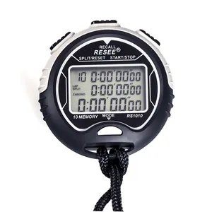 Resee Merk Hoge Kwaliteit Stopwatch Digitale Input Ce Certificering Stopwatch Handmatige Professionele Sportschool Digitale Timer