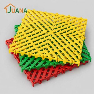 Revêtement de sol vinyle perforé à emboîtement – Grille antidérapante écologique et imperméable pour bureaux et salles de sport - Product Image 3