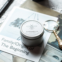 Luxuriöse Bienenwachs-Duftkerze in Metalldose |   Reisefreundliche Handgemachte Aromatherapie-Kerze mit Deckel |   Elegantes Wohndekor-Geschenk