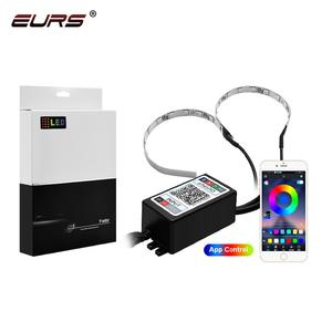 APP Control LED Devil Eyes Halo Rings Kit 360 Grad Super Bright 2, 5-3 Zoll Projektor linse für Auto Motorrad Scheinwerfer Neu - Product Image 1