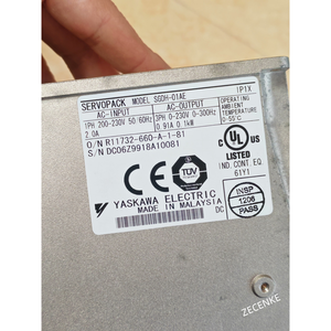Servopack Yaskawa SGDH-01AE Servo <span class=keywords><strong>Dirve</strong></span> 200V IP1X 0-55*C SGDH01AE Usado - Product Image 2