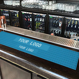 Специальные силиконовые, ПВХ, резиновые, впитывающие, нескользящие подставки нестандартной формы для пабов, кафе, баров с логотипом - Product Image 4