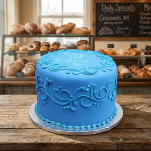 FONDANT DE AZÚCAR AZUL 5 KG. Diseño de Pasteles ELENKA - Product Image 2
