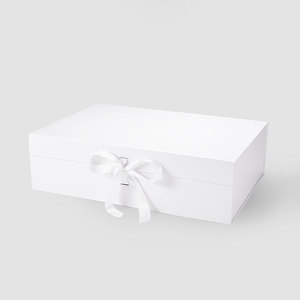 Custom <strong>extra</strong> <strong>Large</strong> Luxury Baby Blanket White Magnetic Gift Packaging Boxes - Product Image 5