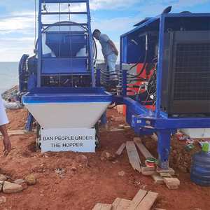 Pompe à béton autochargeante de 40 m3/h avec centrale à béton, prix - Product Image 5