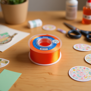 Nastro in raso Ilan 3,8 m 25y Arancione Forniture per artigianato - Product Image 2