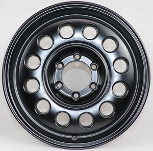 <span class=keywords><strong>Jantes</strong></span> en alliage d'aluminium modifiées tout-terrain de 17 pouces, tournées sur tour, légères, peintes, avec couvercle décoratif, PCD 139.7 ET 0, modèle 234 - Product Image 1