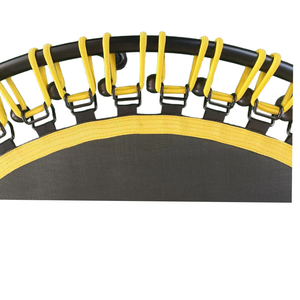 Nouveau style Offres Spéciales lit de <span class=keywords><strong>trampoline</strong></span> de 50 pouces pour adultes et enfants <span class=keywords><strong>Trampoline</strong></span> élastique à corde ronde de couleur arc-en-ciel - Product Image 5