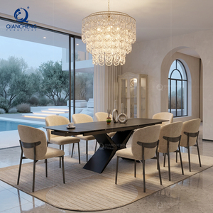 <span class=keywords><strong>Tavolo</strong></span> da Pranzo <span class=keywords><strong>Allungabile</strong></span> QIANCHENG, Moderno e Pieghevole, Direttamente dalla Cina, con Piano in Pietra Sinterizzata, Set <span class=keywords><strong>Tavolo</strong></span> da Pranzo <span class=keywords><strong>Nero</strong></span> - Product Image 3