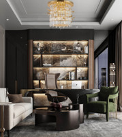 Nouveau or décor à la maison luxe cylindrique luxe classique éclairage cristal Villa artistique lustre luxe cristal plafonnier