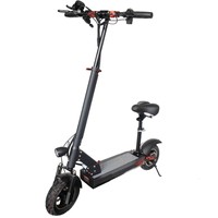 Skuter Listrik M4 Pro untuk Dewasa, Alloy Aluminium, Peredam Kejut Ganda, Jok Lipat, Pegangan, Kecepatan Maksimum 45km/jam, Terlaris di Eropa