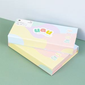 Crown Win - Cajas Rígidas de Papel Recubierto de Cobre Coloridas y Encantadoras con Diseño de Arcoíris, Embalaje Laminado Mate con Troquelado y EVA Blanca - Product Image 6