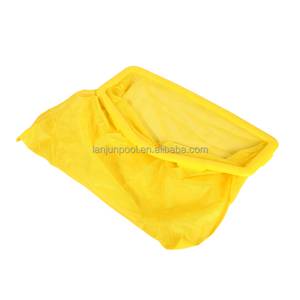 Écumoire de <span class=keywords><strong>piscine</strong></span> filet blanc en plastique utilisé épaissir les fibres acryliques filet blanc en eau profonde râteau à feuilles en plastique pour étang paysager - Product Image 5