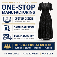 Robe longue décontractée pour femme, à volants, à motifs floraux, pour l'automne, taille complète du S au 4XL, sur commande, vente en gros, OEM, ODM, usine