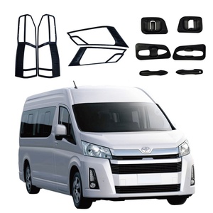 Accesorios de fábrica KQD al por mayor: Manijas de puerta, molduras cromadas, cubiertas de espejos retrovisores laterales, luces delanteras y traseras para Toyota Hiace 2015 en adelante - Product Image 2