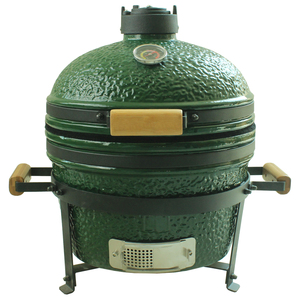 <span class=keywords><strong>Barbecue</strong></span> <span class=keywords><strong>Kamado</strong></span> en céramique miniature AUPLEX, taille personnalisée 16 pouces, haute qualité, avec rôtissoire et modes de cuisson multiples, pour patio - Product Image 1