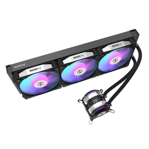 Alseye Phát Hành Mới Watercooling Halo H120 <span class=keywords><strong>120Mm</strong></span> Chất Lỏng Làm Mát <span class=keywords><strong>Cpu</strong></span> Chất Lỏng Và Quạt <span class=keywords><strong>Cpu</strong></span> Bộ Làm Mát Rgb Bộ Làm Mát Nước Pc - Product Image 3