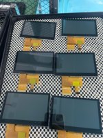 Layar LCD TFT IPS 10.1 Inci 1920x1200 Kingo Vision 1000 Nits Kecerahan Tinggi LVDS EDP Panel Industri Layar Sentuh