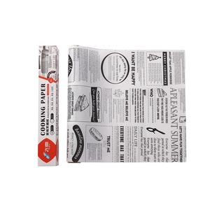Cooking Paper Silicone Oil Coated 40gsm 1 Ply Disposable For Baking Oven Microwave Air Fryer Use - Product Image 1