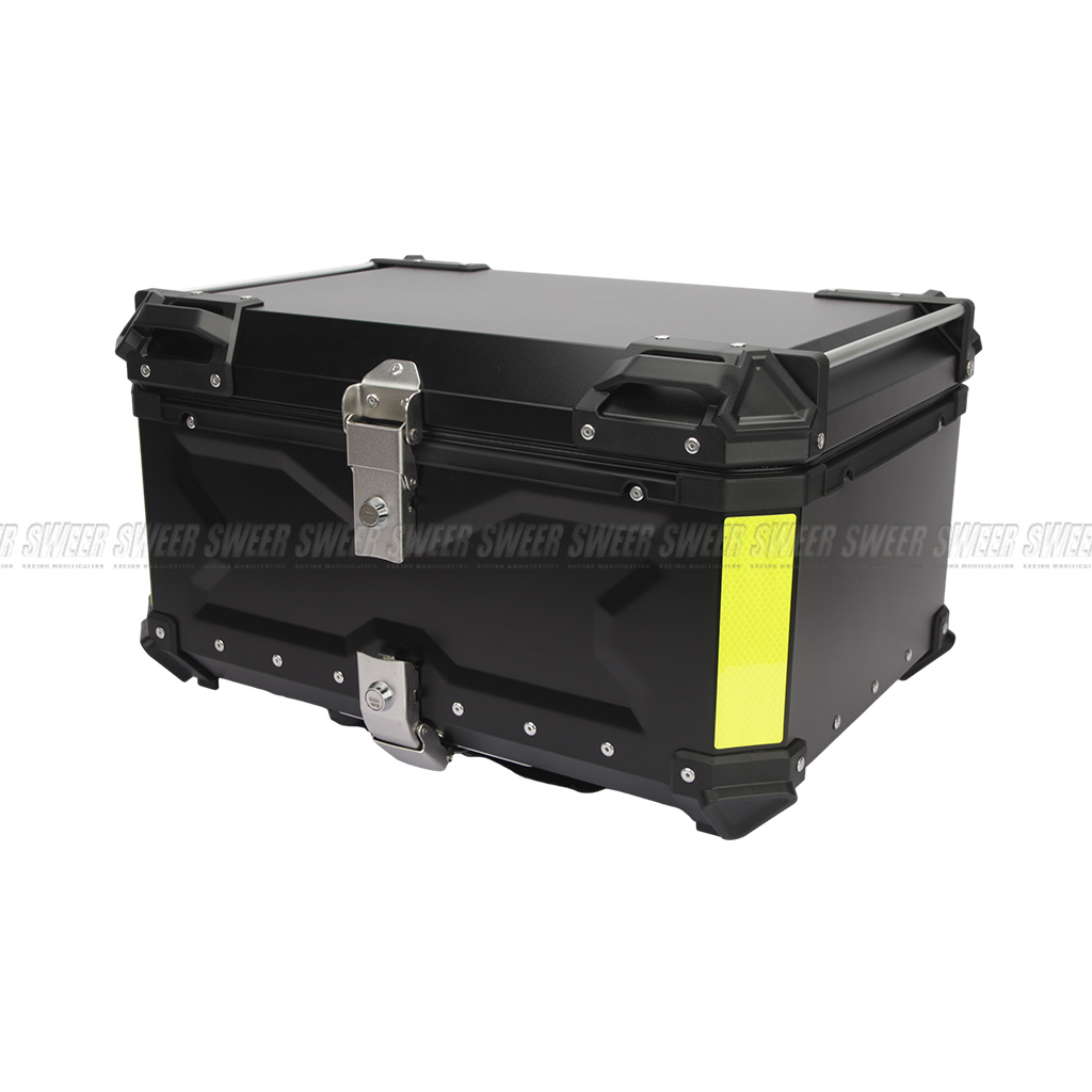 Labwork Aluminum Motorcycle Top Case Trunk – 22L / 45L / 55L / 65L Touring Luggage Box
