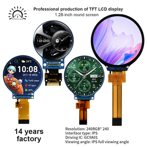 Modul <span class=keywords><strong>LCD</strong></span> TFT IPS JXD 1,28 Inci 240*240 12Pin SPI 4W GC9B71 16,7 Juta Warna 800cd/m Kecerahan Lampu Latar LED Putih PCB - Product Image 1
