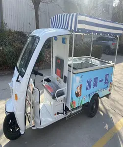 La temperatura del triciclo de helado de gran capacidad puede ser de-20 grados