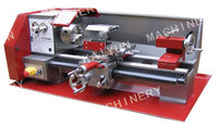 Tour à métaux horizontal de type hobby, résistant à la chaleur, CNC, moyenne capacité, pour le métal, 550W, garantie 1 an, KY KY200, 220V/330V/110V