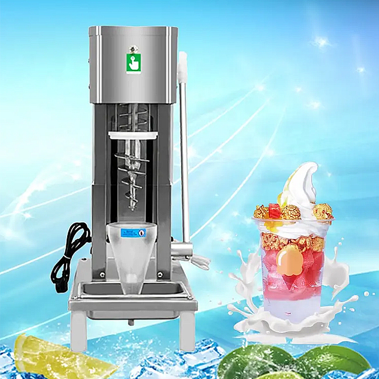 Commercial Swirl Freeze Dessert Fruits Ice