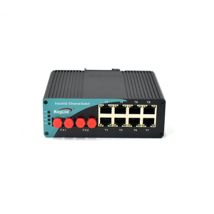 อีเธอร์เน็ตอุตสาหกรรม8พอร์ตสวิตช์ที่ไม่มีการจัดการ100 <span class=keywords><strong>Mbps</strong></span> พร้อมตัวแปลงสื่อไฟเบอร์เพื่อการรับส่งข้อมูลที่แข็งแกร่ง - Product Image 3