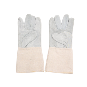 Cowhide Split Leather Welding <strong>Gloves</strong> Custom <strong>Industrial</strong> Construction Safety Working Protection Heavy Duty <strong>Gloves</strong> <strong>Canvas</strong> <strong>Cuff</strong>