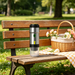 3 in 1 60ml <b>Coffee</b> Ground Capsule Available Portable <b>Coffee</b> <b>Machine</b> Rechargeable for Outdoors - Product Image 4