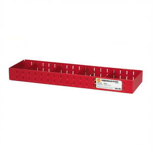 Red <b>Tool</b> Organizer Tray 5003 RB1 Long Storage <b>Box</b> For Workshop Cabinet Use - Product Image 2