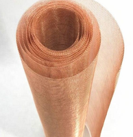 Factory Wholesale Ultra-Fine High Density 99.9% Pure Stainless Steel Wire Mesh Fabric Roll Cuttable Conductive Electromagnetic