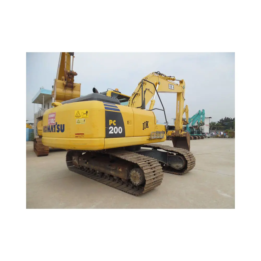Good news! China used excavators Komatsu PC200 for sale Japan original 20Ton Used excavator market price