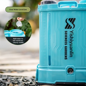 Nouveau Pulvérisateur Dorsal Électrique de 16L/20L pour Mélange de Pesticides Agricoles et Désinfection, avec Affichage de la Ligne d'Eau et Agitateur Conventionnel - Product Image 4