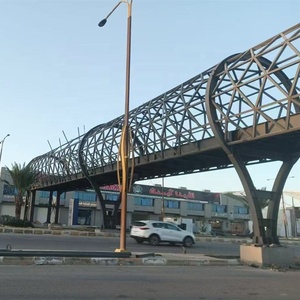 Structure en acier préfabriquée, ossature légère en treillis, auvent de tribune pour stade sportif, bâtiment métallique pour football ASTM <span class=keywords><strong>Andy</strong></span> - Product Image 2
