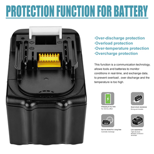 Cho thay thế MAK <span class=keywords><strong>18V</strong></span> Pin cho MAK LXT công cụ 9Ah bl1850b Lithium bl1815 bl1815n cho MAK <span class=keywords><strong>18V</strong></span> Pin - Product Image 6