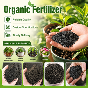 <span class=keywords><strong>Fertilizzante</strong></span> Organico Granulare <span class=keywords><strong>Naturale</strong></span> in Grandi Quantità con Materiale Organico Ricco per il Miglioramento della Fertilità del Suolo e la Nutrizione delle Colture - Product Image 1