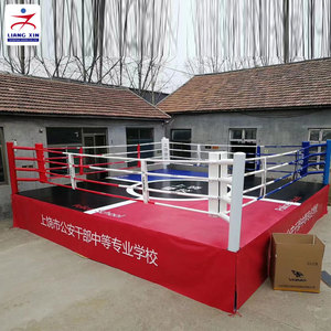 Anneau <span class=keywords><strong>de</strong></span> boxe au sol <span class=keywords><strong>de</strong></span> compétition anneau <span class=keywords><strong>de</strong></span> lutte professionnel en acier pour l'entraînement mma - Product Image 1