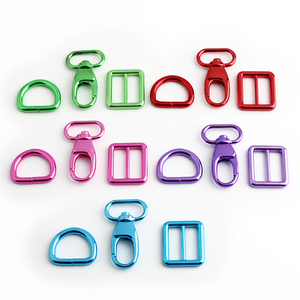 Nolvo Thế Giới 1inch túi làm phần cứng Set D Vòng trượt khóa Snap hook Bộ dụng cụ bán buôn cho ví túi xách/dây đeo - Product Image 1