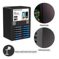 Partage de la batterie externe Qr Code Stand Blue Meituan Affichage de table Hopeyear 2024 Système de location PowerBank partagé