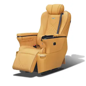 安世2022原始设备制造商锡耶纳贵宾内饰汽车座椅豪华轿车设计第二/中排商务汽车座椅，用于面包车MPV改装