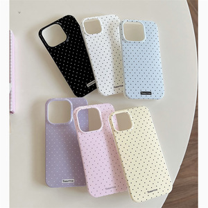 Funda Minimalista Estilo Coreano con Diseño de Puntos para <span class=keywords><strong>iPhone</strong></span> 17 <span class=keywords><strong>Pro</strong></span> <span class=keywords><strong>Max</strong></span>, Apple 16, Funda Suave para Chicas de 15 Pulgadas, Tamaño 14/13 Pulgadas - Product Image 3
