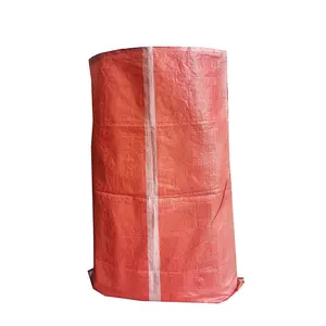 Le sac PP d'alimentation de cerf en polypropylène tissé blanc met en sac 25kg 50kg sac d'emballage d'aliment pour chien/aliment pour animaux familiers/alimentation des animaux pour le marché africain