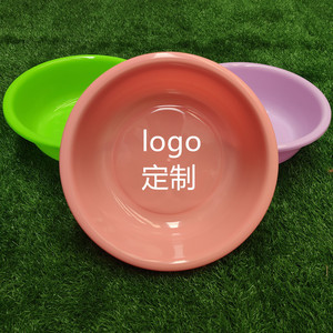Lavabo de Plástico Redondo de 36 cm, Engrosado, Resistente a Caídas, de Color Mixto, para Cocina, Lavado de Verduras y Frutas - Product Image 1